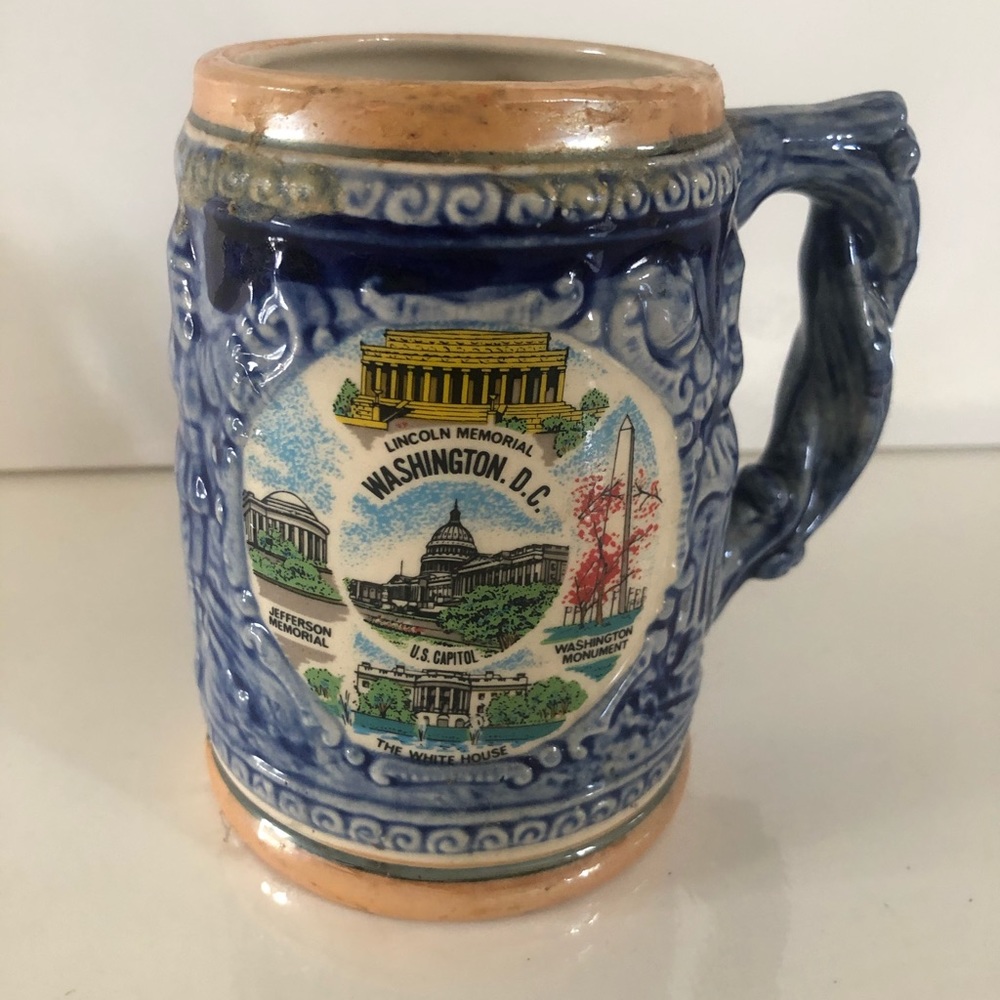 Souvenir Washington DC Beer Stein